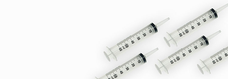 Sterile injektionssprøjter