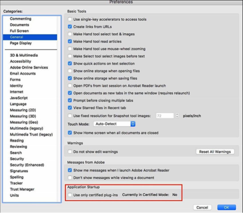 Mac - Installation af FileOpen kører, hver gang standard forsøges åbnet