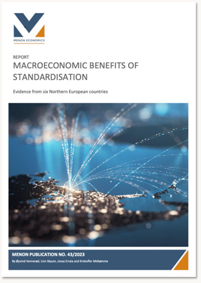 Standarder øger handel og produktivitet Standarder øger handel og produktivitet