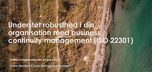 Understøt robusthed i din organisation med business continuity management - ISO 22301