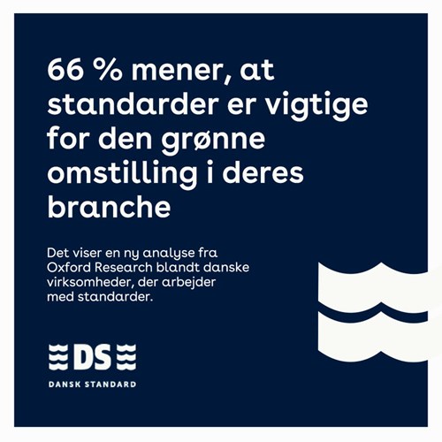 tandarder har stor betydning for den grønne omstilling