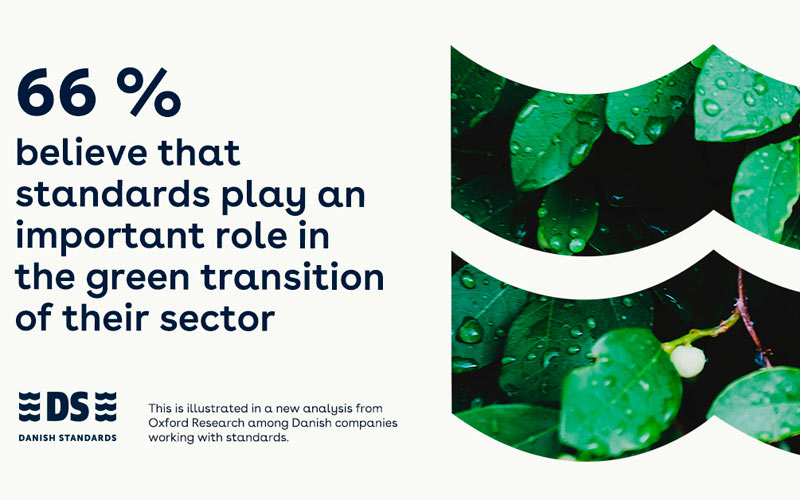 A new study shows how standards have a significant impact on the green transition